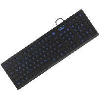 KeySonic KSK-8031INEL-B (DE) Industrietastatur 105T bl