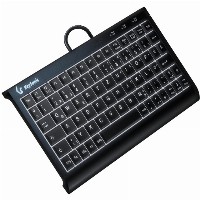 KeySonic KSK-3011ELC (DE) Super-Mini mit Nummernblock sw