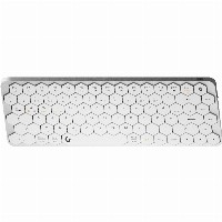 KeySonic KSK-5020BT-S (DE) Wireless MINI Aluminium sil/w