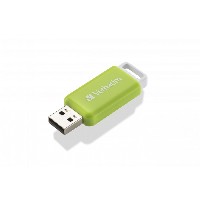 STICK 32GB Verbatim V DataBar USB 2.0 Drive Green retail