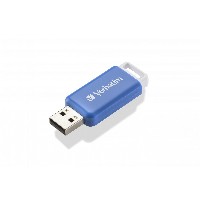 STICK 64GBUSB 2.0 Verbatim DataBar Blue