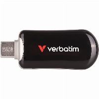 STICK 256GB Verbatim Plectra Black USB-C Flash Drive 30226