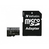 CARD 512GB Verbatim MicroHC Pro Class 10 + Adapter retail