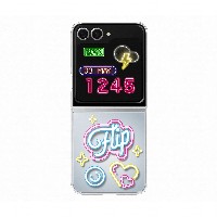 Samsung Flipsuit Case fr Galaxy Z Flip6. Transparent