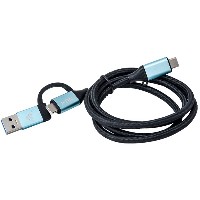 D I-TEC USB-C CABLE TO USB-C/A