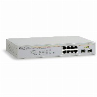 ALLIED 8x10/100/1000BaseT WebSmart Switch mit 2 unbestueckten SFP Slots