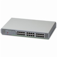 ALLIED 24 port 10/100/1000TX unmanaged switch with internal power supply EU Power Adapter