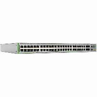 ALLIED L3 Stackable Switch 40x 10/100/1000-T PoE+ 8x 100M/1G/2.5G/5G-T PoE+ 4x SFP+ Ports single fixed PSU EU Power Cord