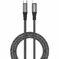 4smarts USB-C auf USB-C Kabel PremiumCord 100W 3m. schwarz