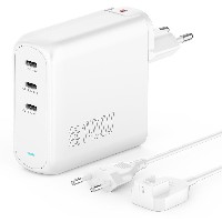 4smarts Ladegert GaN Flex Pro 140W 3 USB-C. wei