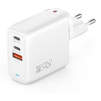 4smarts Ladegert GaN Flex 65W 2 USB-C+1 USB-A. wei