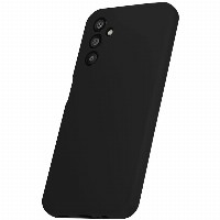 4smarts Silicone Case Cupertino f. Samsung Galaxy A14 schwarz