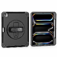 4smarts RuggedCaseGRIP f. Apple iPad Pro 13″ (M4.2024).schwarz