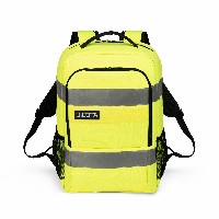 Dicota Backpack HI-VIS Base 24 litre yellow