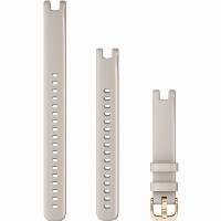 Garmin Wechselarmband Lily 14mm Silikon Achatgrau/Rosegold