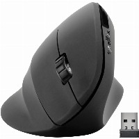 Speedlink Maus PIAVO. Ergonomie Vertikal. kabellos. schwarz retail