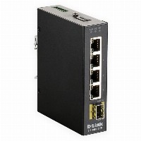 D-Link DIS-100G-5SW 5-Port Gigabit Industrie Switch