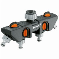 Gardena Wasserverteiler für Gartenschlauch 4-Wege