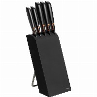 Fiskars Küchenmesser Schwarzer Stein Set 5 Messer