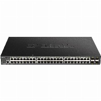D-Link DGS-1250-52XMP 52-Port Smart Mgd. PoE+ Gigabit Switch