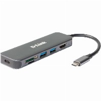 D-Link DUB-2327 6-in-1 USB-C Hub mit HDMI