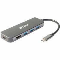 D-Link DUB-2333 5-in-1 USB-C Hub HDMI/Power Delivery1x HDMI