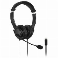 Kensington Headset Hi-Fi mit Mikrofon. USB-C schwarz