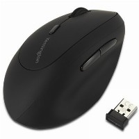 Kensington Pro Fit Ergo Maus linkshänder kabellos. schwarz