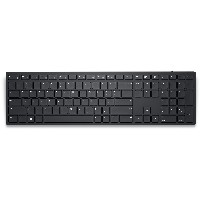 DELL KB500 - Tastatur - kabellos - 2.4 GHz - QWERTZ schwarz