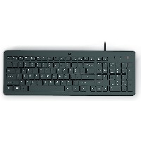 HP 150 Kabelgebunden USB-A deutsch Schwarz