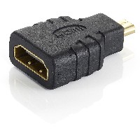 Equip HDMI Adapter Micro D-A St/Bu sw Polybeutel