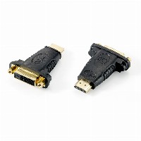 Equip HDMI Adapter A-DVI(24+1) St/Bu 1920x1080/60HZ sw Polybeutel