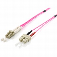 Equip LWL Patchkabel LC->SC 0.50m Multimode Duplex OM4 vi Polybeutel