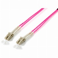 Equip LWL Patchkabel LC->LC 7.50m Multimode Duplex OM4 vio Polybeutel