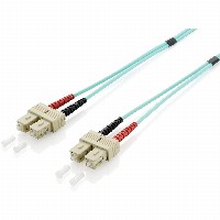 Equip LWL Patchkabel SC->SC 30.00m Multimode Duplex OM3 turq