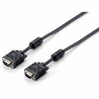 Equip VGA Kabel HD15 St/St 1.00m 1920x1080/60Hz schwarz Polybeutel