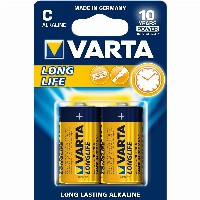 Batterie C (LR14) 1.5V *Varta* Longlife - 2-Pack
