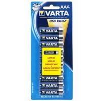 Batterie AAA (LR03) 1.5V *Varta* High Energy - 10-Pack