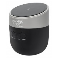 MANHATTAN Sound Science Bluetooth-Lautsprecher mit Induktionsladepad bis zu 5W 5V/1A Bedienelemente MicroSD-Slot schwarz/anthrazit