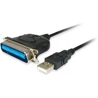 Equip Adapter USB-A -> Parallel EPP.ECP.bidi St/St 1.50m sw Polybeutel