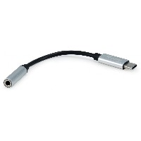 Equip Adapter USB-C -> Audio DAC 4-Pin 3.5mm St/Bu 0.15m sw