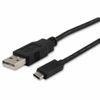 Equip Kabel USB-A 2.0 -> C St/St 1.00m 3A 480Mbps sw Polybeutel