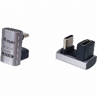 Equip Adapter USB 4.0 -> USB-C 40Gbps. 240W PD. 2er-Pack gr