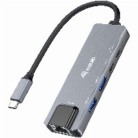 Equip Adapter USB-C -> RJ45 10/100/1000/2500 Mbps + USB 3.2