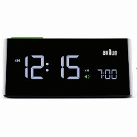 Braun BNC 016 BKEU LED Wecker schwarz
