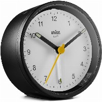 Braun BC 12 BW Quarzwecker schwarz