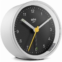 Braun BC 12 WB Quarzwecker wei
