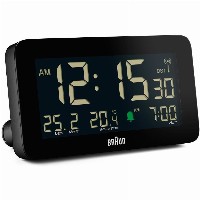 Braun BC10 DCF-B Funkwecker schwarz