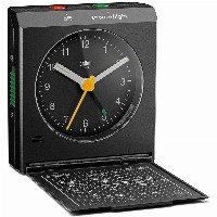 Braun BC 05 B Quarz Klappwecker schwarz