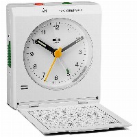 Braun BC 05 W Quarz-Klappwecker wei